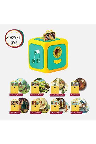 OEM Story Projector, Alr, 8 Stories in Romanian, Plastic, 3 years+