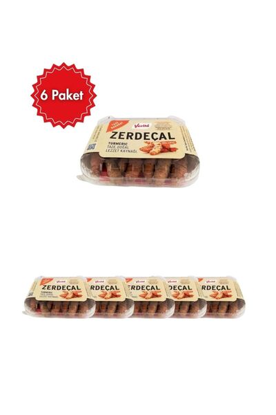 Verita Taze Kök Zerdeçal 100 gr 6'lı Avantaj Paketi (Toplam 600 gr)