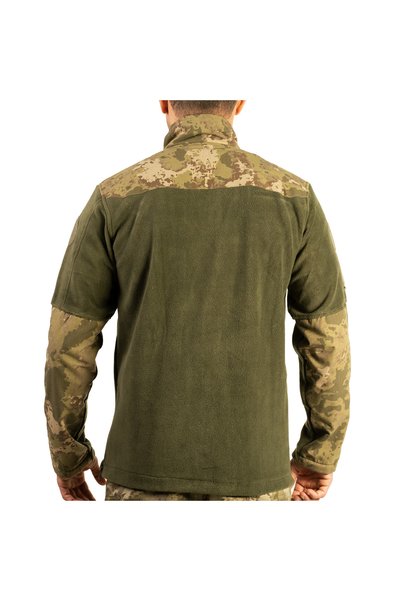 Wolftrap Tactical Kamuflaj Desenli 5 Cepli Taktik Polar Ceket
