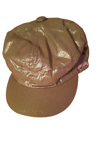 Macahel Accessories Haki Renk Kadın Kalp Taşlı Bere