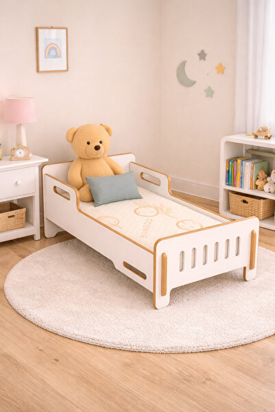 Industrial Living Çocuk yer yatağı-çocuk bazası - 140x70cm - Bebek ve çocuk k...