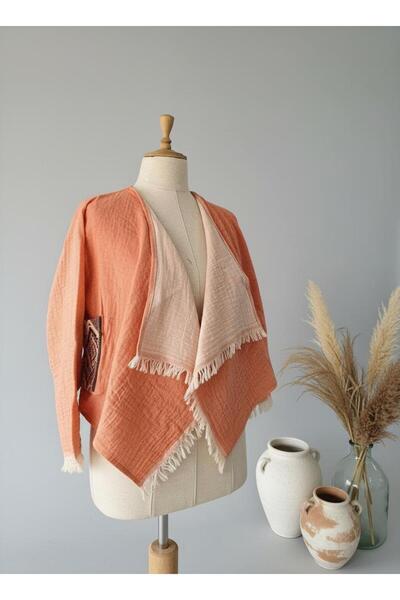 Su Koleksiyon Chaput Muslin Mini Cardigan