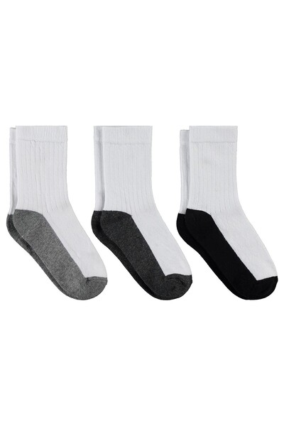 Civil Boys Osnovni Jednostruke čarape za muškarce, 3 komada, za uzrast 2-12 g...