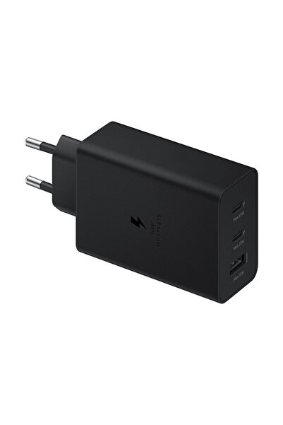 Virnex Samsung EP-T6530N Type-C 65W Üçlü (65W-25W-15W) Hızlı Şarj Cihazı Kabl...