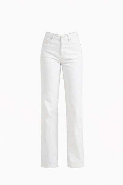 Setre Екру 100% памук джинси с пълна кройка и джобни детайли