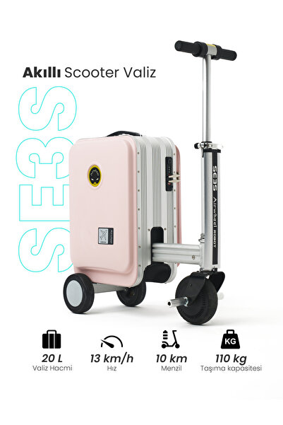 Airwheel SE3S Elektrikli Binilebilir Scooter Valiz