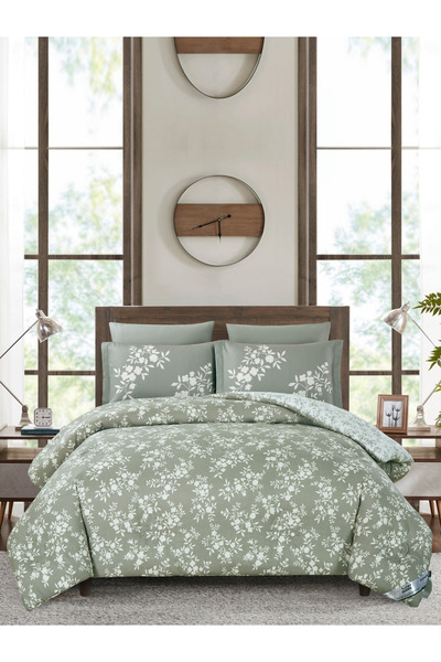 Donetella Luxury 4-Pc Reversible Comforter Set, Single 170×230cm, 400 GSM Pol...