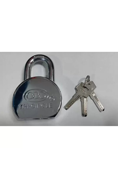 Tri-Circle Asma Kilit Çelik Yuvarlak 65 Mm