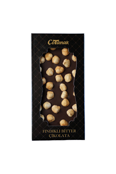 Çotanak Çotanak Fındıklı Bitter Tablet Çikolata 100gr