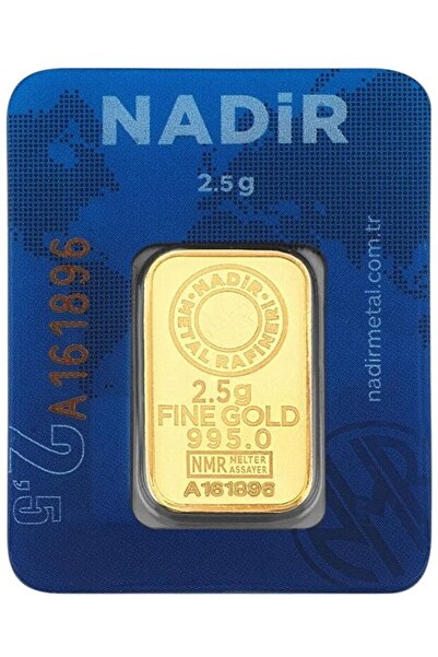 Tuğrul Kuyumculuk 2.5 Gram Külçe Gram Altın 24 Ayar