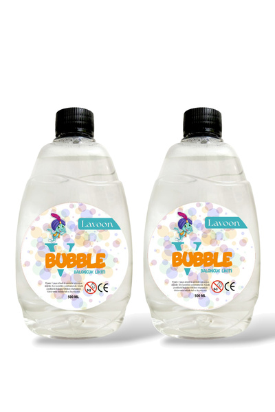 Lavoon V-bubble Yoğun Formüllü 2'li Baloncuk Sıvısı Likiti Köpük Tabancası Li...