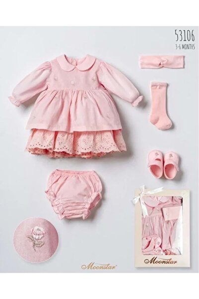 Moonstar Baby Girl Set Pink