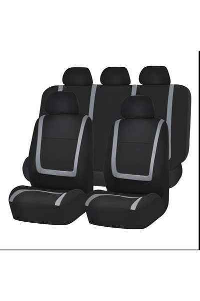 CarGuard Universal Car Seat Covers - Gray -