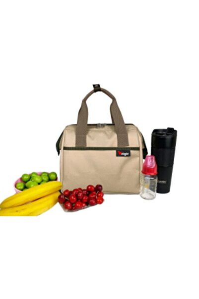 Stylo Beach Bag Thermos Bag - Beige