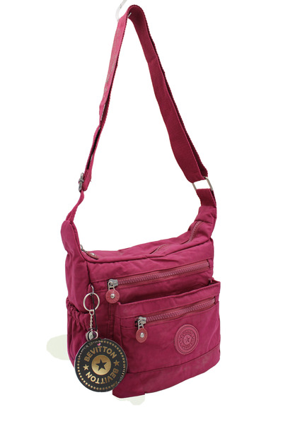 Bevitton Αδιάβροχη Claret Red Shoulder Bag 3100 Fabric