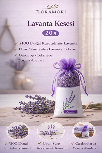 FloraMori Lavanta Kesesi – Doğal Rahatlatıcı Koku