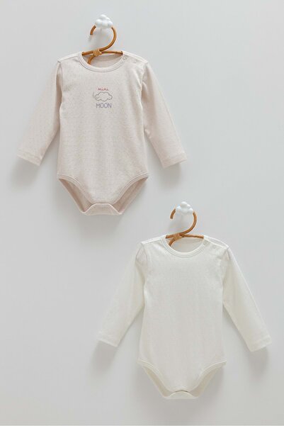 Caramell Altt Time Boy Baby Crocheted Bodysuit-Dual Gray