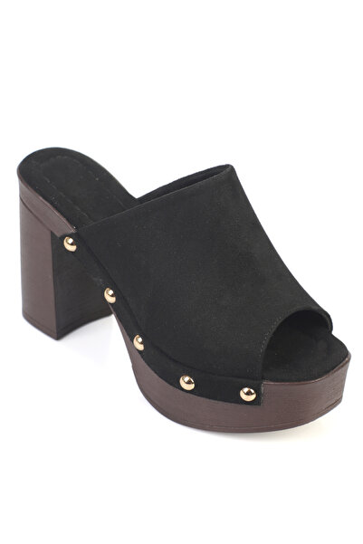 Capone Outfitters Γυναικείες παντόφλες Sabo Cornelle Platform Suede Look με μ...