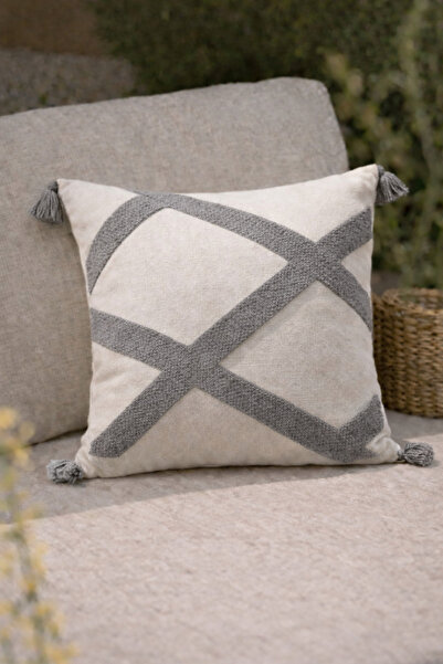 Shopyteks Модерна минималистична декоративна калъфка за възглавница с геометр...