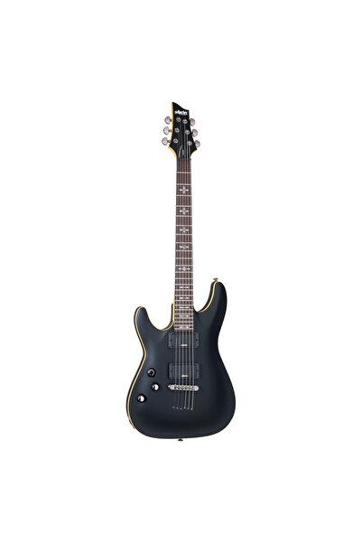 Schecter Demon-6 LH Solak Elektro Gitar (Mat Siyah)