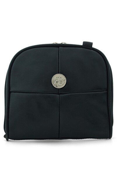 hapshoe Φορητή τσάντα αγορών με μαύρη λεπτομέρεια διπλού μεγέθους