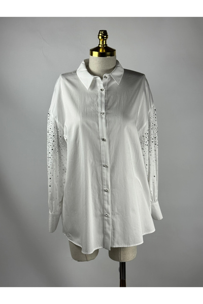 Ghisa Beyaz Gömlek