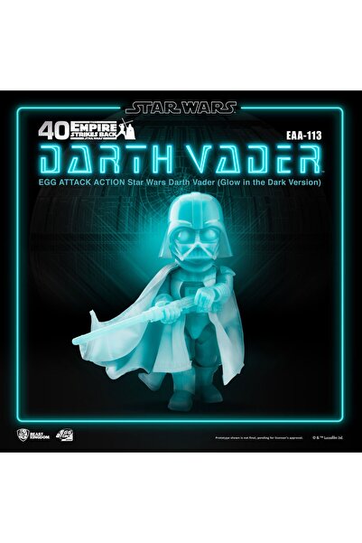 Beast Kingdom Toys Figurină Star Wars Egg Attack Darth Vader Glow In The Dark...