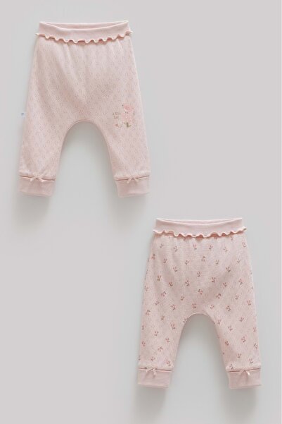 Caramell All Time Girl Double Baby Pants Dried Rose