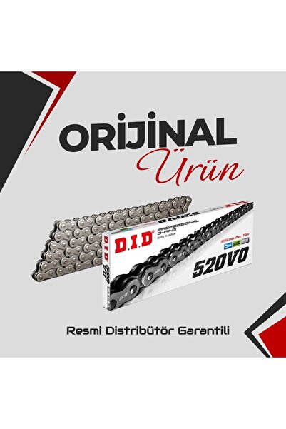 Dıd Cfmoto 450nk (2023-2024) 520-118 O-Ringli Zincir (Çelik Renk)