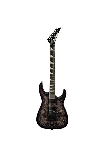 Jackson JS Dinky Arch Top JS32 DKAP Amaranth Klavye Transparent Black Elektro...
