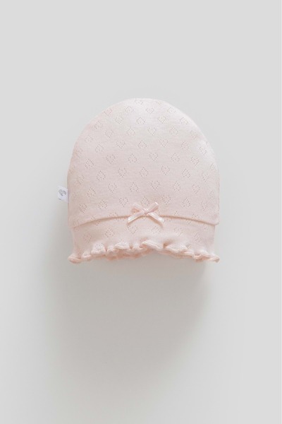 Caramell All Time Girl Ribbon Detail Hat Dried Rose