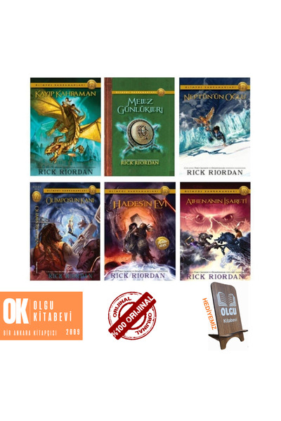 Doğan Kitap Olimpos Kahramanları / 6 Kitap Set - Rick Riordan TELEFON TUTUCU ...