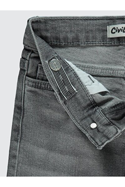 Civil Boys Erkek Çocuk Kot Pantolon 2-5 Yaş Gri