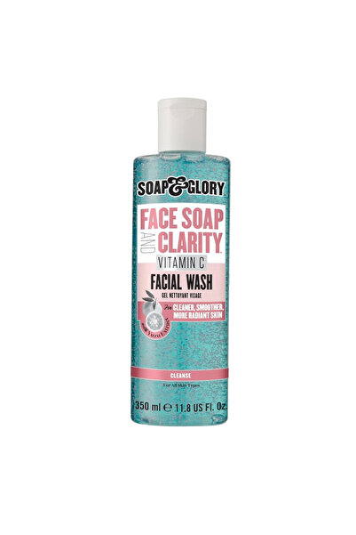 Soap & Glory Face Soap And Clarity 3-In-1 Daily Detox Vitamin C Facial Wash 350Ml