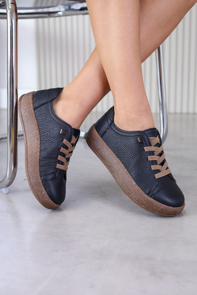 Stil Durağı In890 Model 3 cm Sole New Season Sports Shoes Original Leather Na...