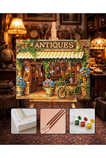 ORENDA HOBİ SANAT SAYILARLA BOYAMA Sayılarla Boyama Antikacı Dükkanı