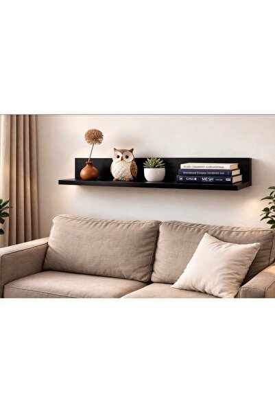 MAHZA GRUP Dekoratif Koltuk Üstü Duvar Rafı 120 cm