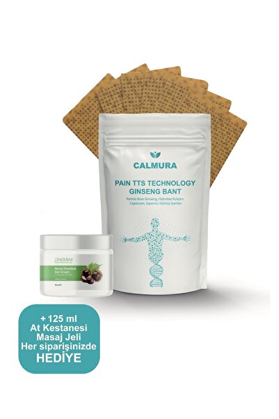Calmura Hızlı Etkili Doğal Ginseng Ağrı Bandı Uzun Süreli Etki Transdermal Ba...