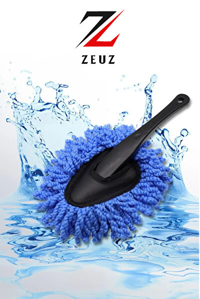 ZeuZ Makarna El Mopu Mini Mikrofiber Toz Alma ve Islak-Kuru Temizleme Fırçası...