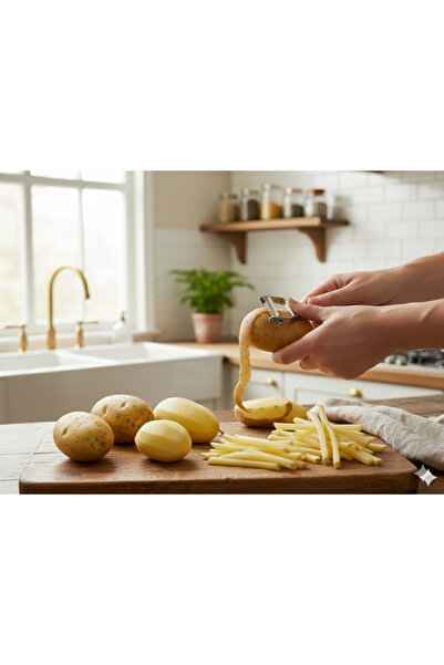 Raakmadezanmir 1 Adet Paslanmaz Çelik Jülyen Soyucu Julien Dograyıcı Rende