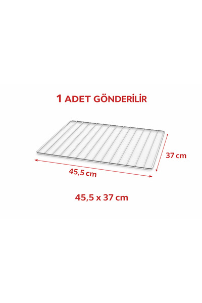 SERHAT DENİZ Goodwest Ankastre Fırın Izgara 45.5 Cm X 37 Cm 1 Adet