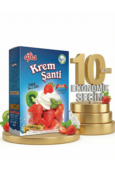 Afia Sade Krem Şanti 10x150 Gr