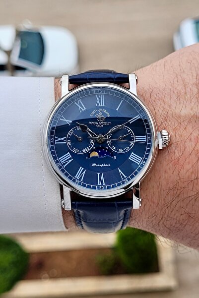 Santa Barbara Polo & Racquet Club Metallic Case Navy Blue Color 2 Year Warran...