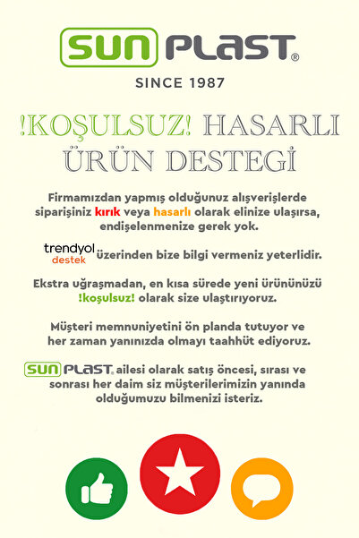 Sunplast Poşet Klipsi - 8’li