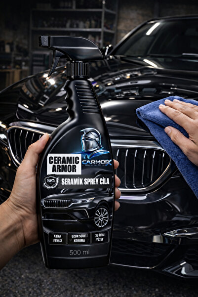 CARMORX Seramik Spray Cila | SiO₂ Teknolojisi | Ayna Etkisi | 500 ml