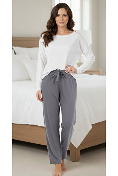 Lady Queen بيجامة رينج فيسكوز مقاس كبير 6020