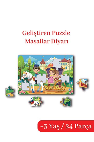 Çocuk Akademi Puzzle Masallar Diyarı