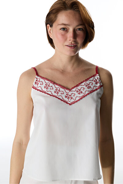 Penti Off-White Magnifique Athlete Pajama Top