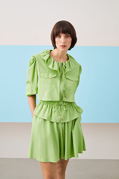 Jus De Pommes YEŞİL ŞORTLU KADIN TAKIM