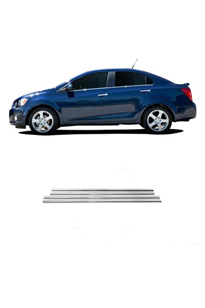 A&G Tuning Chevrolet Aveo SEDAN Krom Cam Çıtası Tk 2011 Üzeri Paslanmaz Çelik